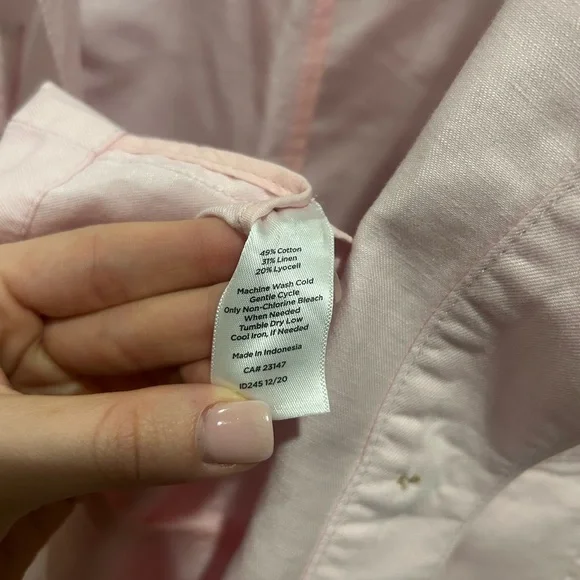 Talbots Light Pink Utility Jacket - Picture 5 of 7